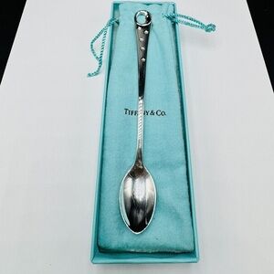 Tiffany & Co Sterling "Man in the Moon" Baby Feeding Spoon